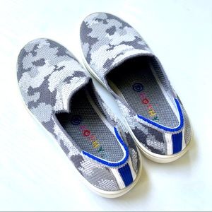 Grey Camo Kid’s Rothy’s Sneakers kid size 1